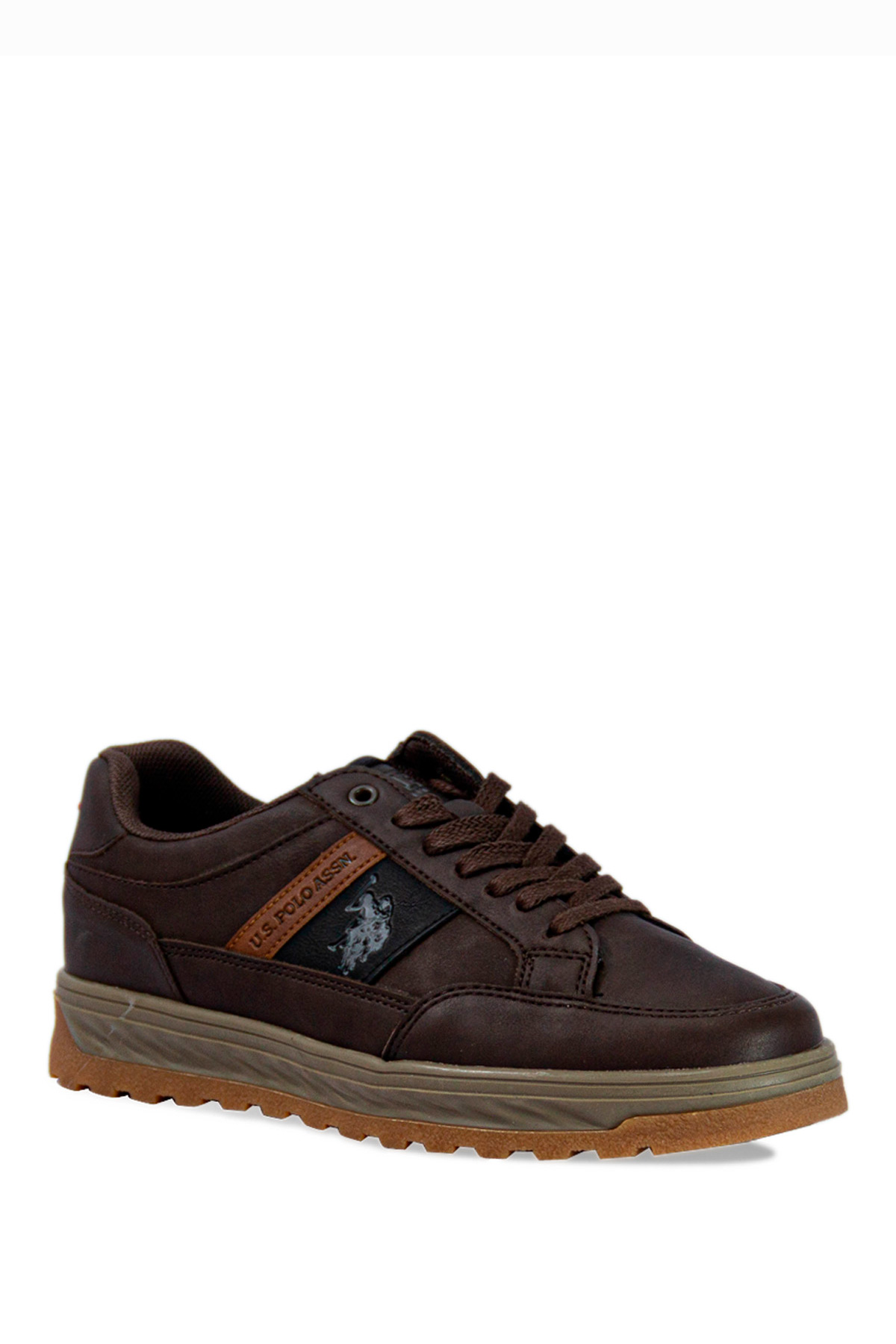 U.S.POLO ASSN. СНИКЕРЫ Мужс. RALF 2PR 101172037 Коричневый