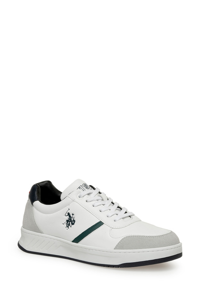U.S.POLO ASSN. КРОССОВКИ Мужс. BAYLOR 3PR TRKRK 101437442 Белый