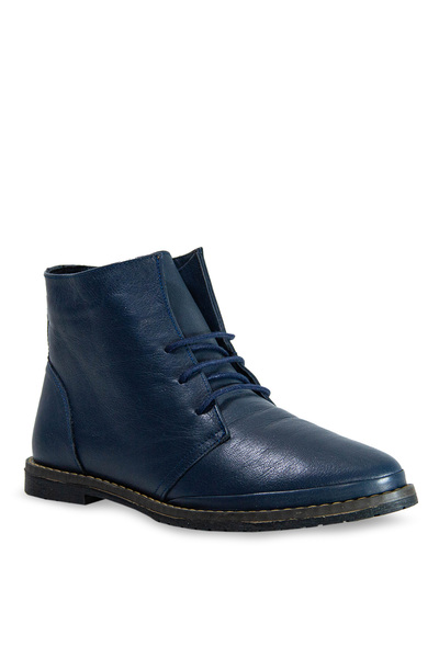 MARIO MUZI ПОЛУСАПОГИ Женс. MM 708 Тёмно-синий